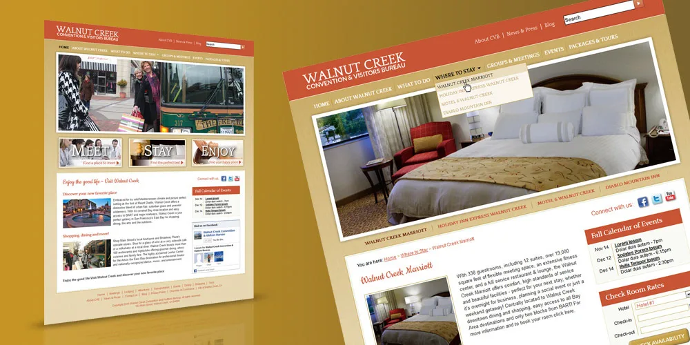 Hilton Worldwide — event & hospitality microsites